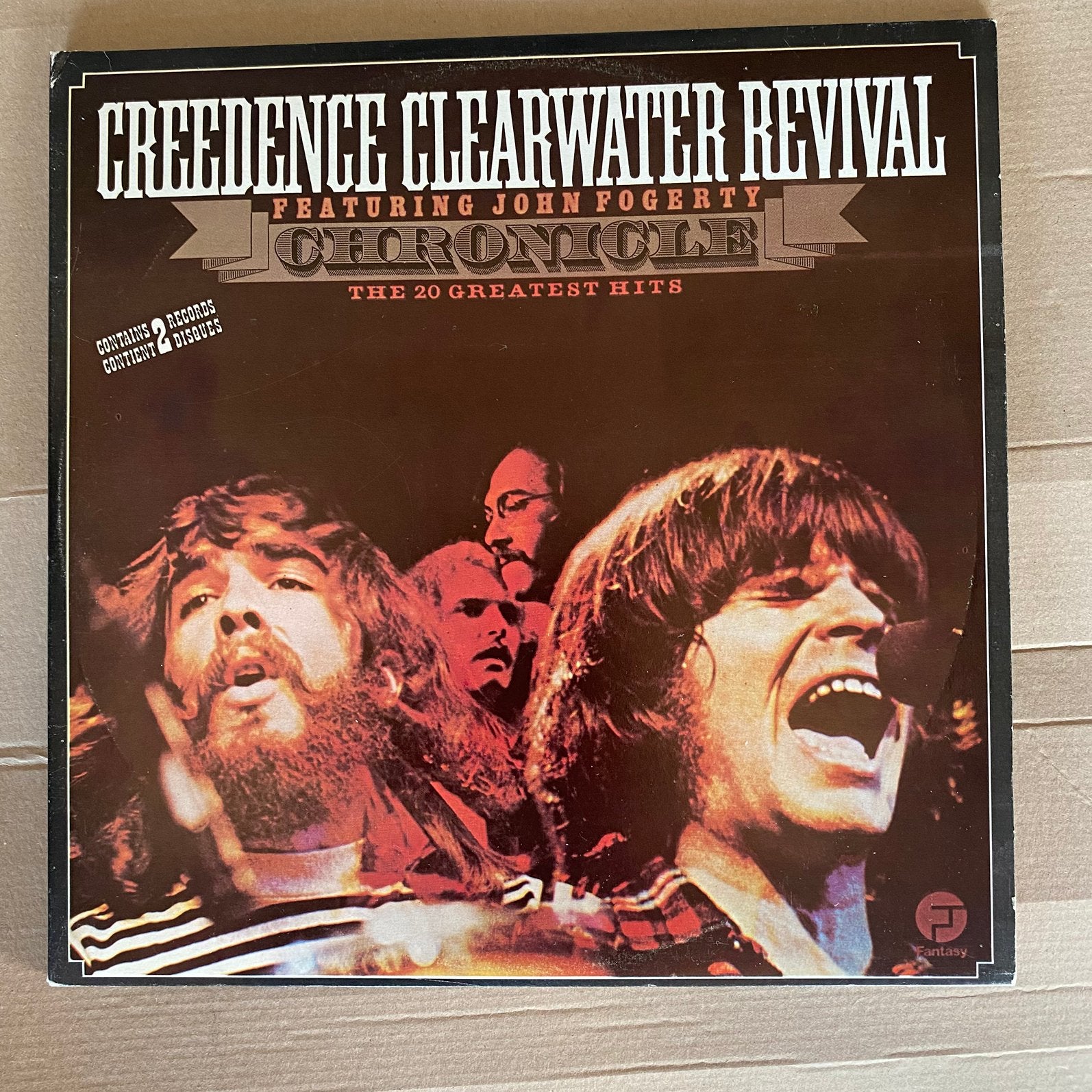 Dubbel lp - ccr - chronicle (best of), Cd's en Dvd's, Ophalen of Verzenden, Gebruikt, 12 inch, Poprock