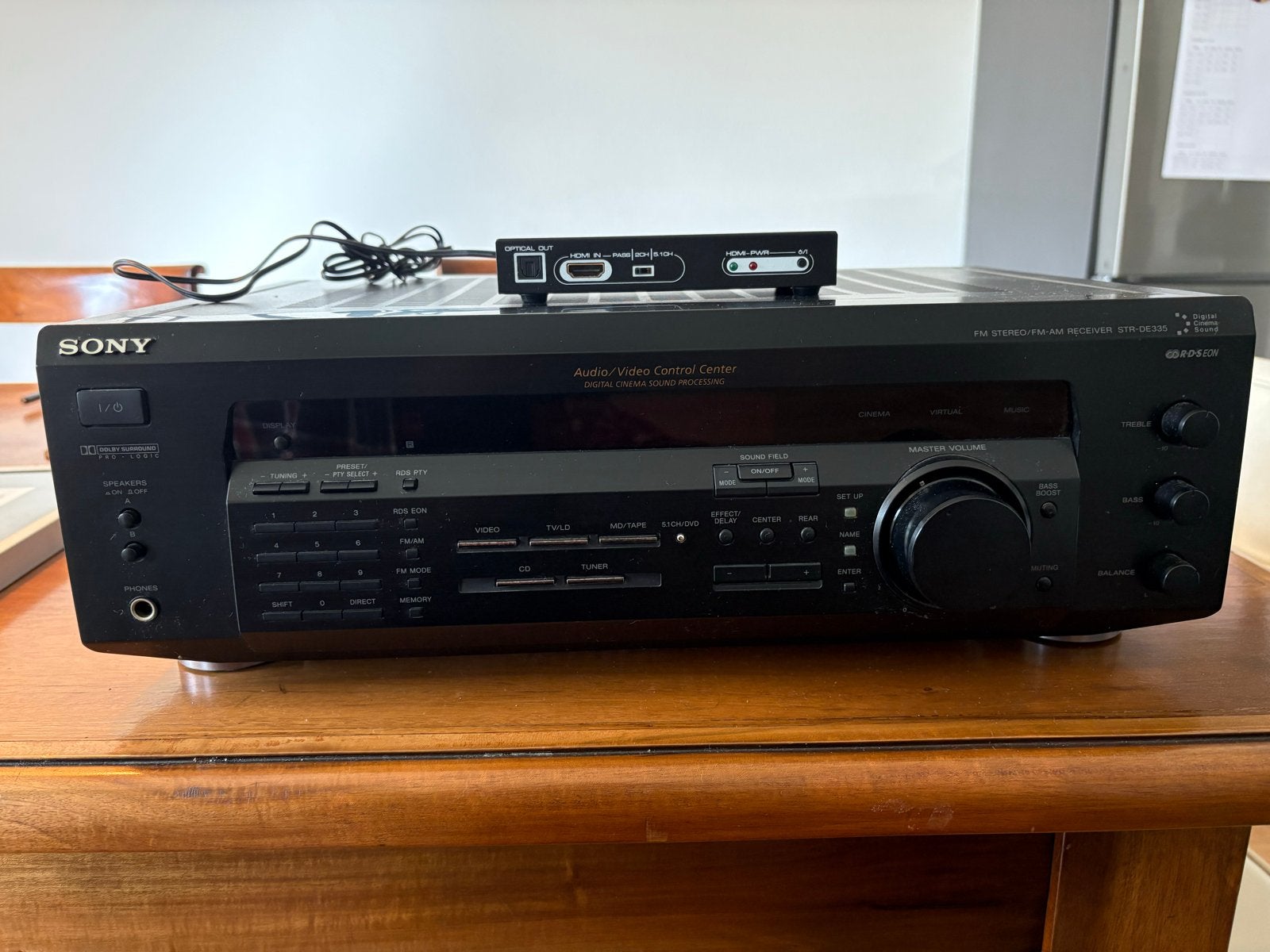 Sony STR-DE335 Audio/Video Control Center Receiver, Gebruikt, Ophalen of Verzenden, 60 tot 120 watt, Sony