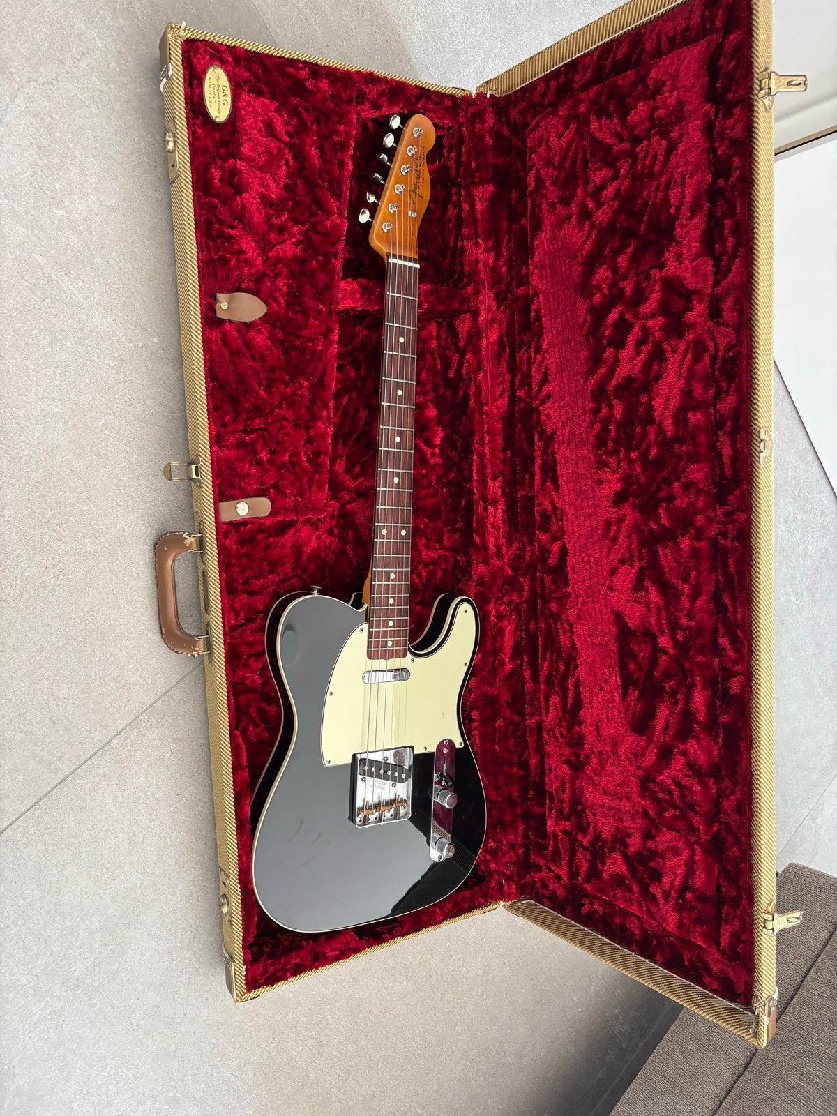 Fender Telecaster Custom '62 AVRI 2008, Ophalen, Zo goed als nieuw, Solid body, Fender