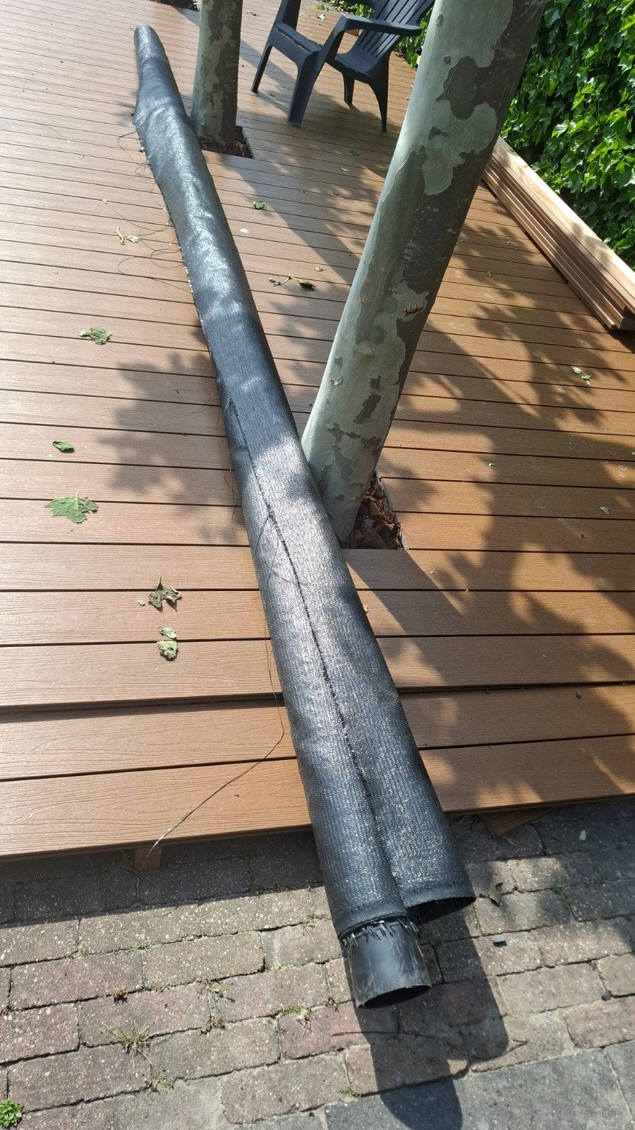 Worteldoek, Ophalen, Nieuw, 250 cm of meer, Planken