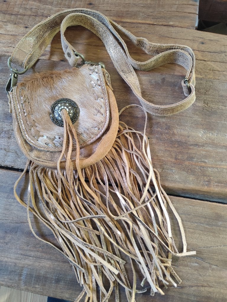 Boho schoudertas van pretty hot and tempting,, Ophalen of Verzenden, Zo goed als nieuw, Overige kleuren, Schoudertasje