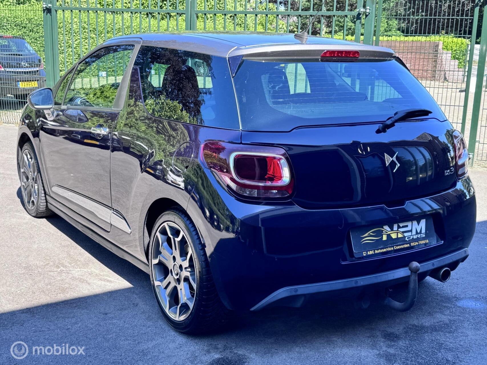 Ds 3 1.2 PureTech Business, Auto's, Gebruikt, 1199 cc, Blauw, Leder en Stof