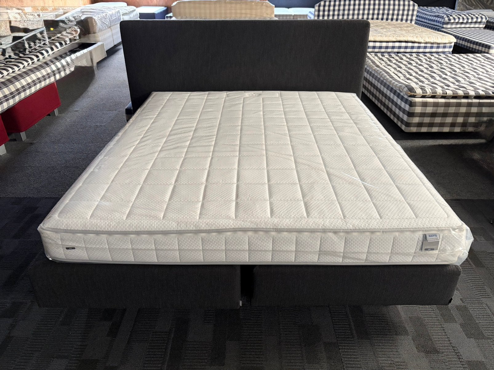 Auping original boxspring 180x210 cresto soft/firm: €1349.99, 90 cm, Eenpersoons, 210 cm, Ophalen of Verzenden