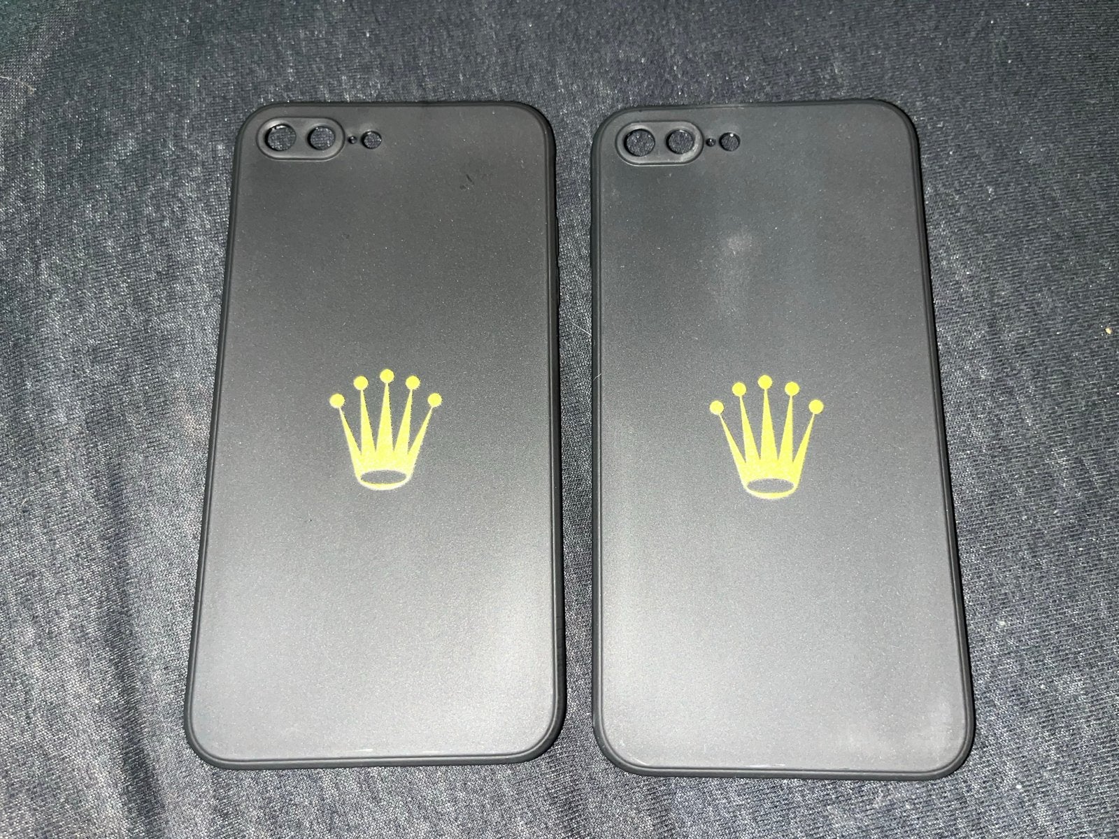 2x Frontjes iPhone 8 met Rolex-logo, Telecommunicatie, Mobiele telefoons | Hoesjes en Frontjes | Apple iPhone, Verzenden, Frontje of Cover