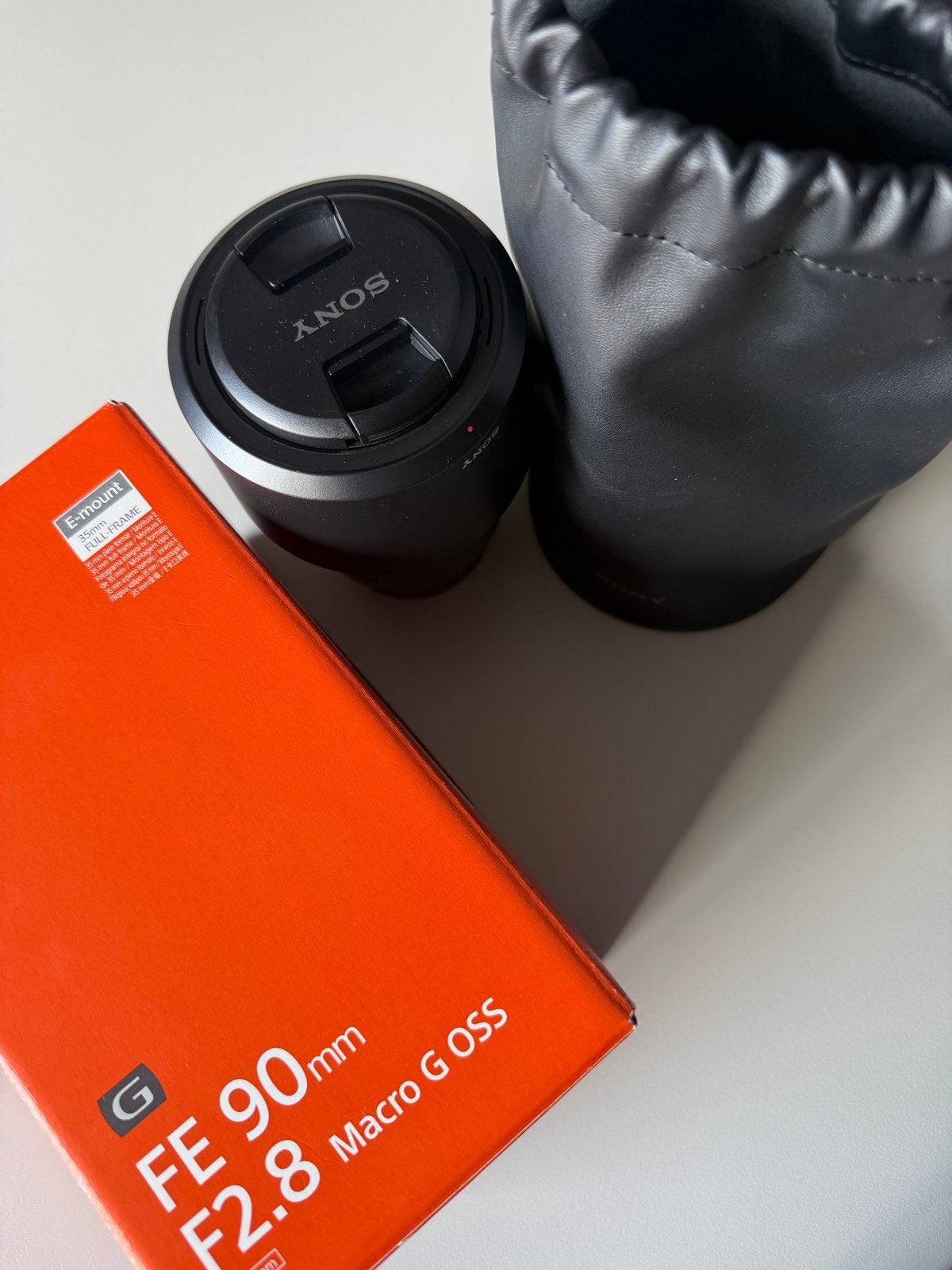Sony FE 90mm F2.8 Macro G OSS lens, Audio, Tv en Foto, Fotografie | Lenzen en Objectieven, Sony E-mount, Sony, Autofocus, Ophalen of Verzenden