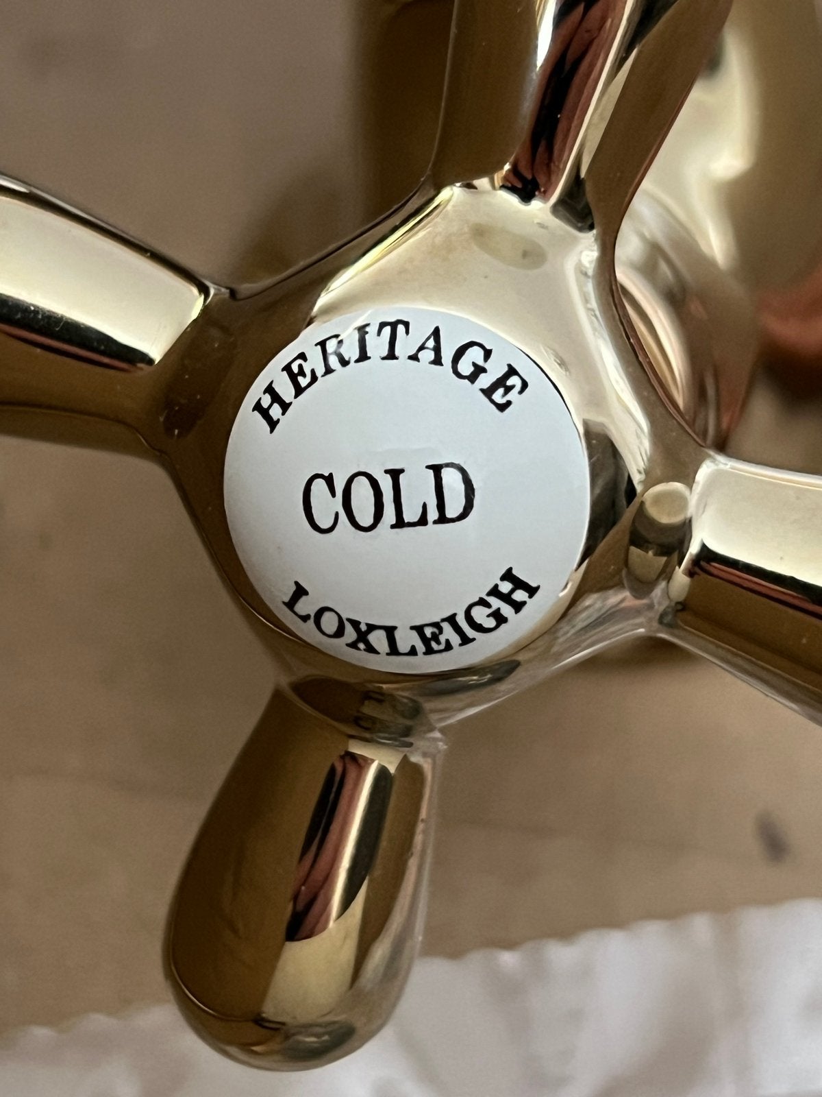 Nieuwe Heritage Loxleigh gouden kraan voor badkamer/keuken, Ophalen, Nieuw, Koper, Kraan