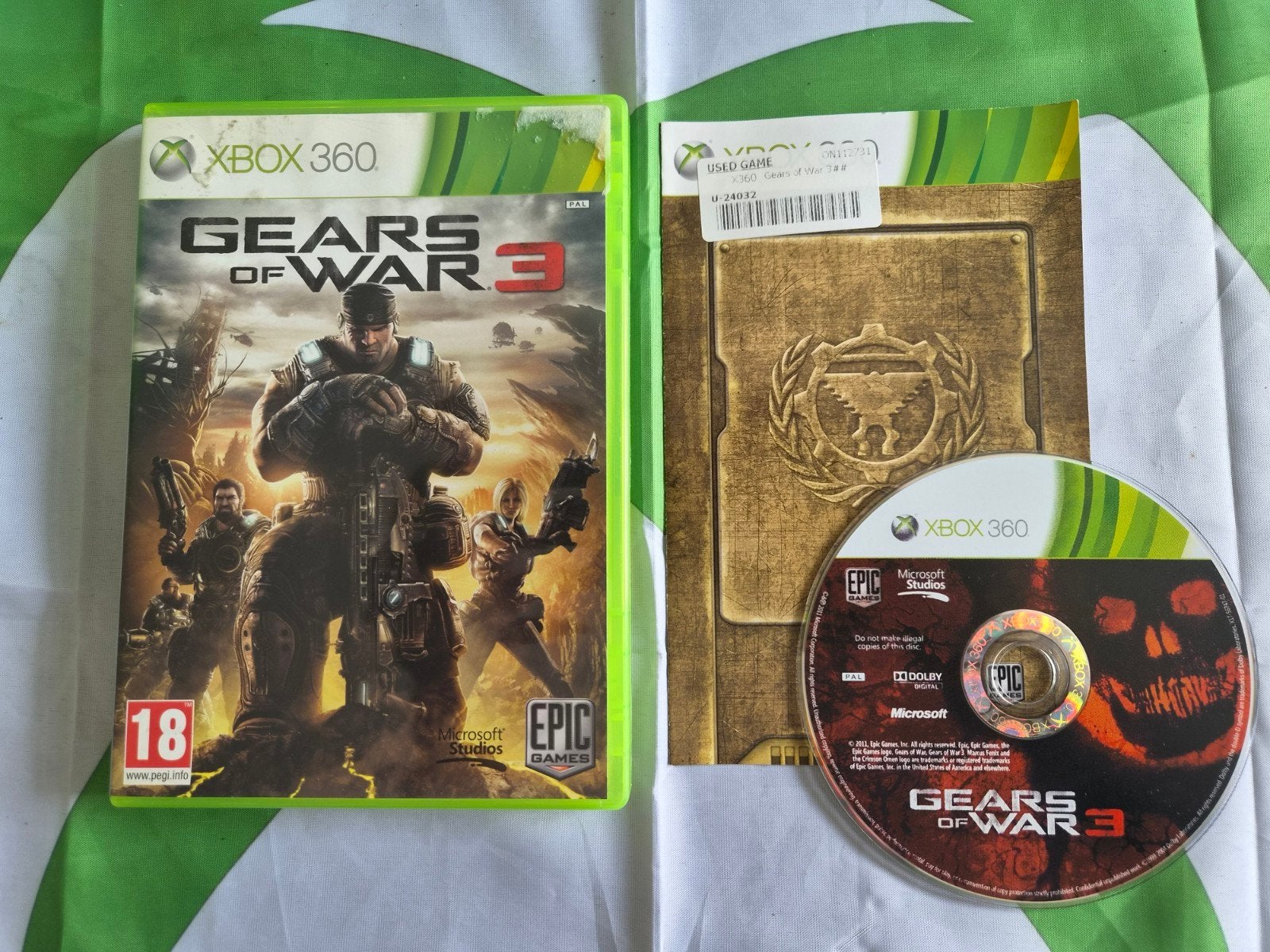 Gears Of War 3 - Xbox 360, Vanaf 18 jaar, Shooter, Verzenden, 1 speler