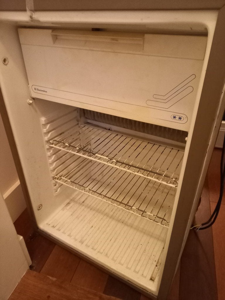werkende rm4281 absorptie koelkast, Caravans en Kamperen, Ophalen, Gebruikt