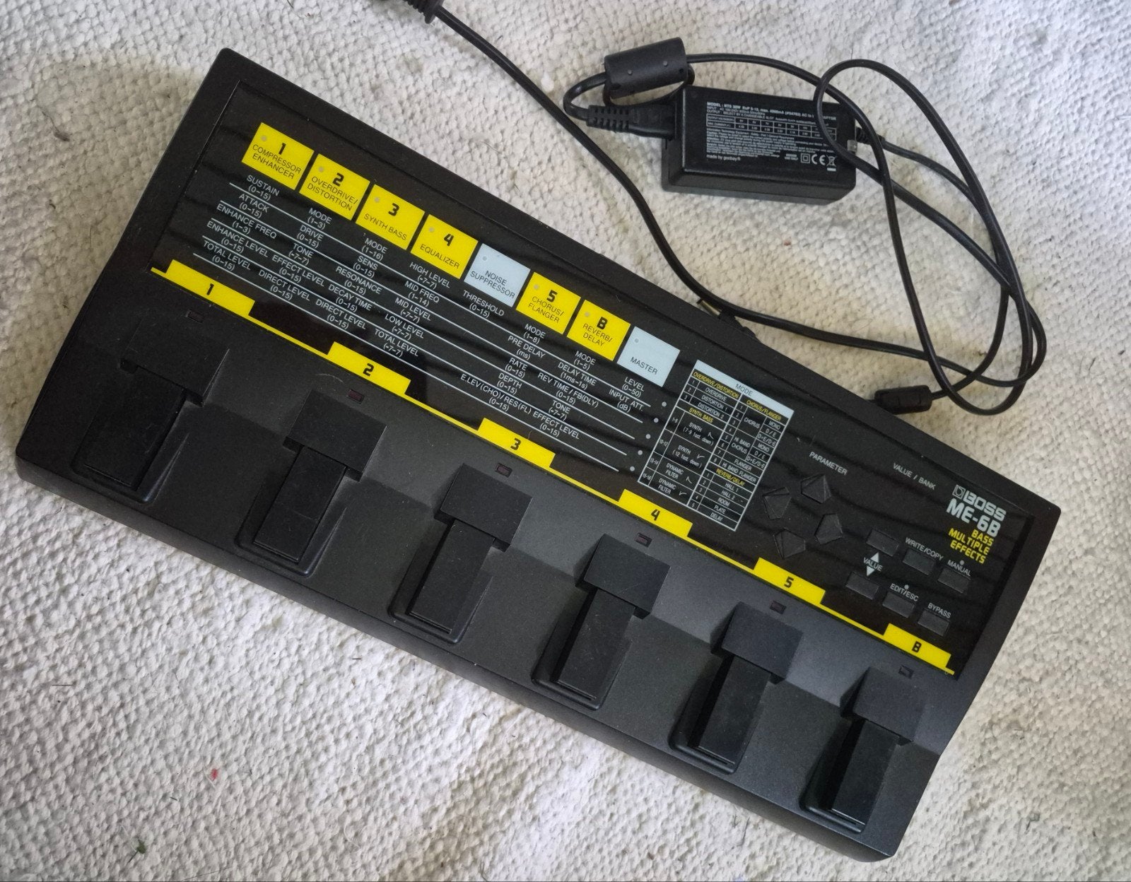 Boss ME-6B BASS Multi-effectpedaal, Ophalen of Verzenden