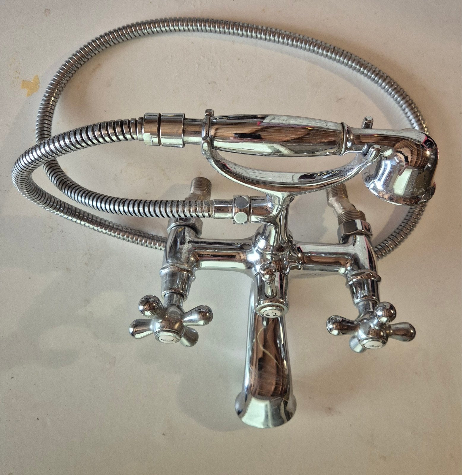 Nostalgische klassieke badmengkraan, Doe-het-zelf en Verbouw, Sanitair, Ophalen, Bad