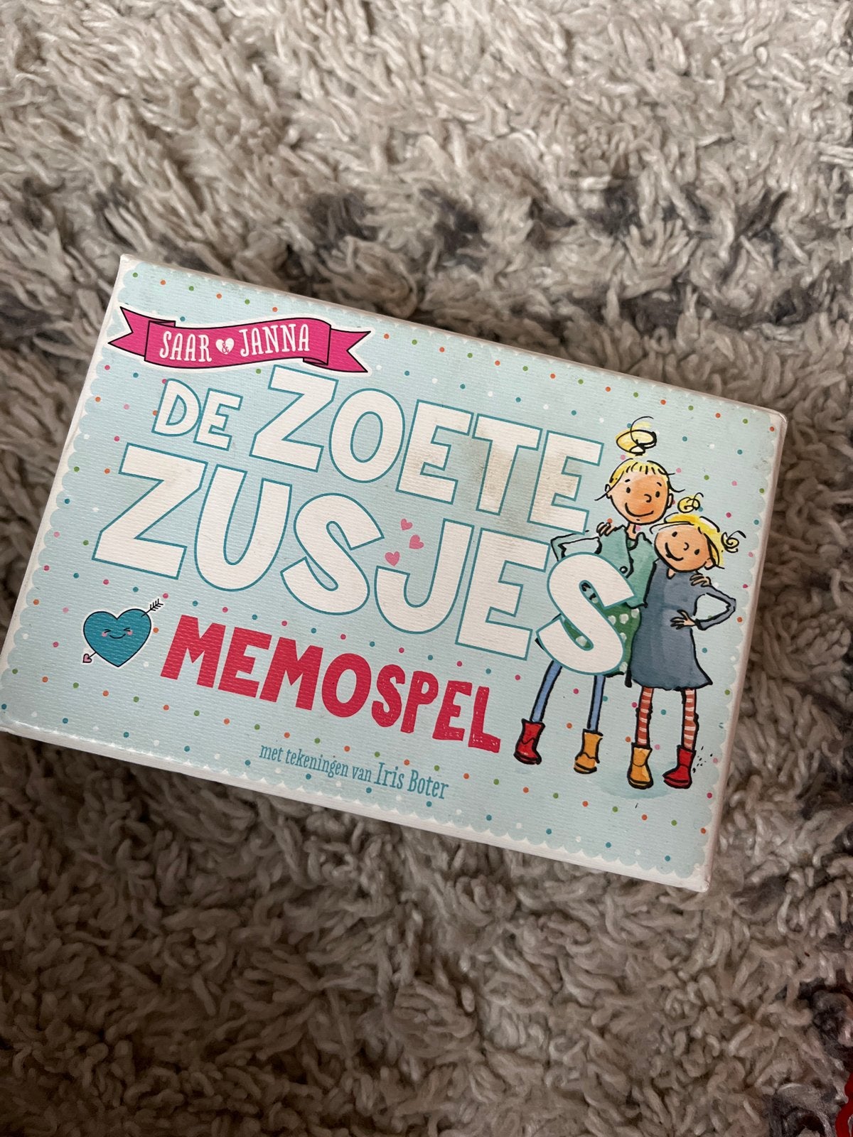 De Zoete Zusjes Memospel - Compleet, Ophalen of Verzenden, Zo goed als nieuw, Jongen of Meisje