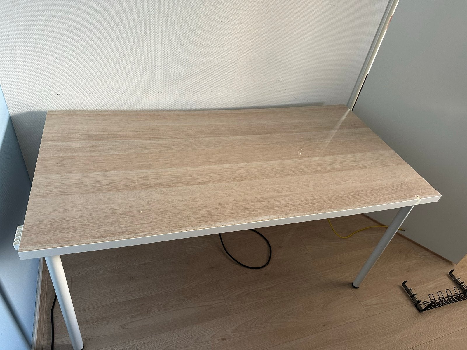 IKEA Linmon tafel, Huis en Inrichting, Tafels | Eettafels, Ophalen, Gebruikt, 100 tot 150 cm, Tot twee personen
