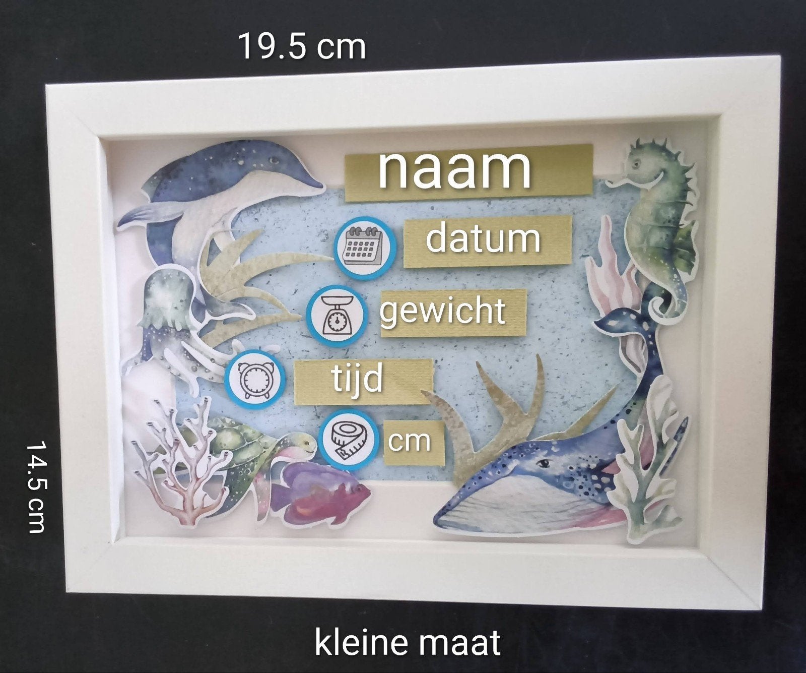 kraamcadeau Geboortelijsje om zelf in te vullen, Ophalen of Verzenden