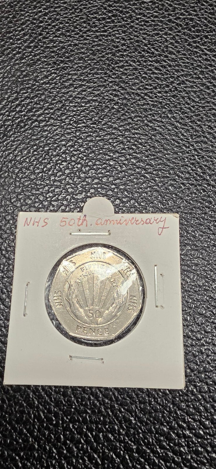 verenigd Koninkrijk 50 pence 1998 NHS 50th Anniversary, Postzegels en Munten, Munten | Europa | Niet-Euromunten, Ophalen of Verzenden