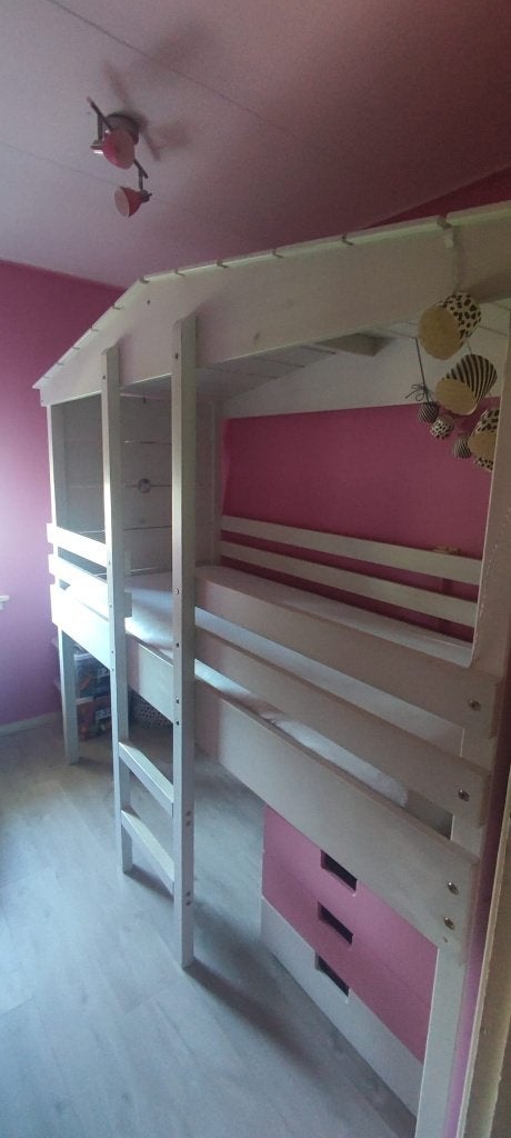 Mooie Kinder hoogslaper, Ophalen, Zo goed als nieuw, Hoogslaper