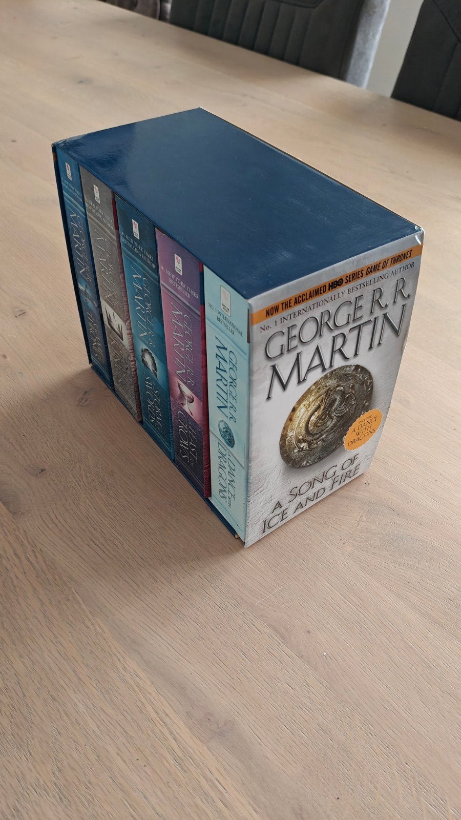 Game of Thrones boeken deel 1 t/m 5 - George R.R. Martin, Boeken, Ophalen of Verzenden, Gelezen