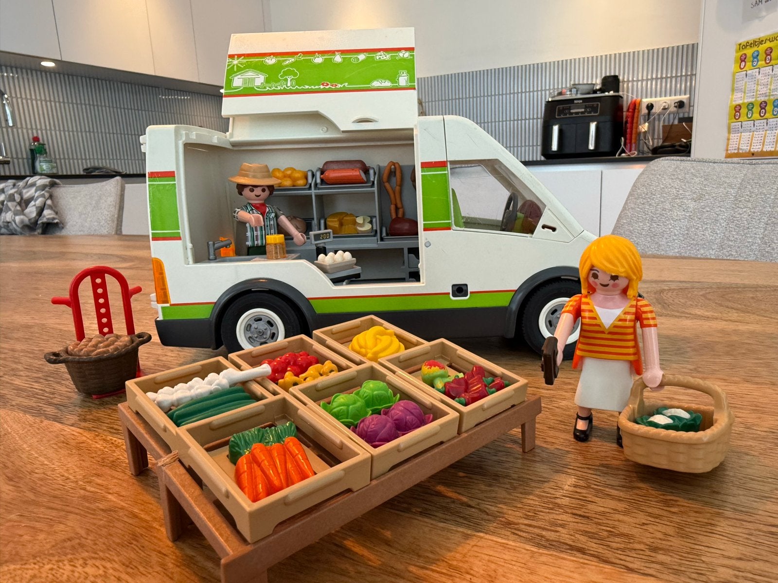 Playmobil 70134 Mobiele Boerderijmarkt, Kinderen en Baby's, Speelgoed | Playmobil, Ophalen of Verzenden, Gebruikt
