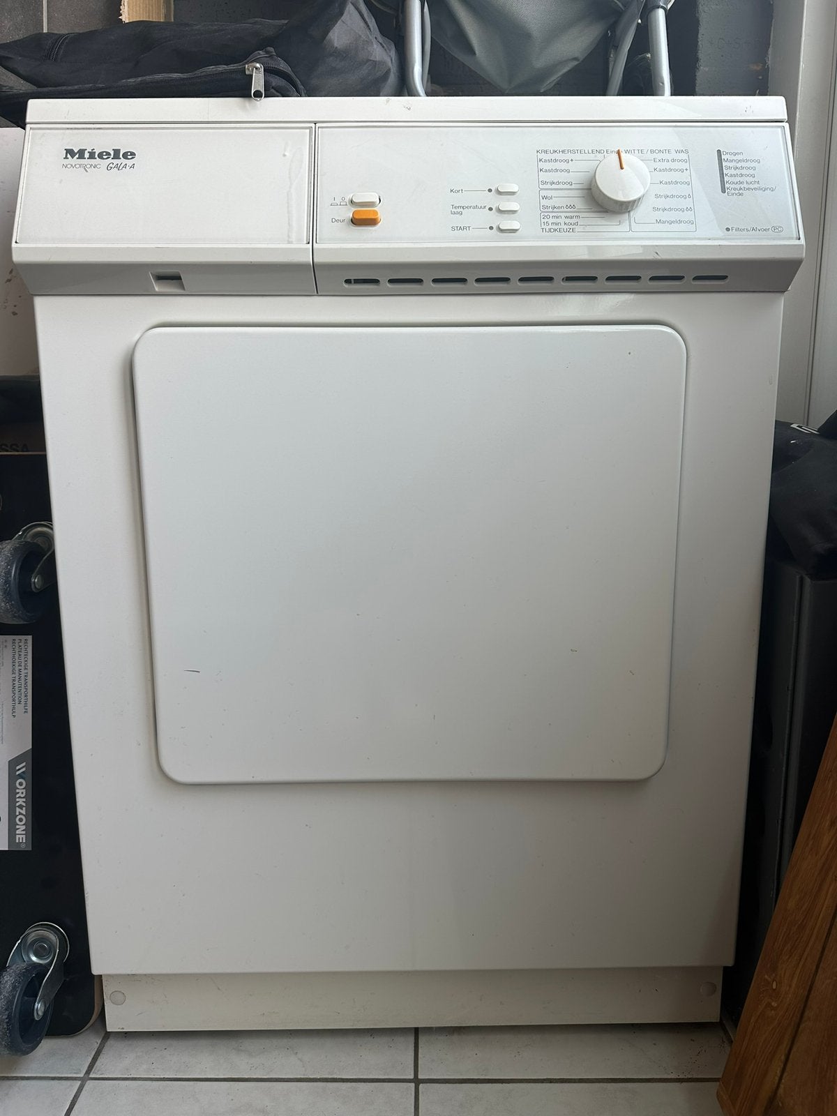 Droger Miele, Witgoed en Apparatuur, Ophalen, Gebruikt, Luchtafvoer, 4 tot 6 kg