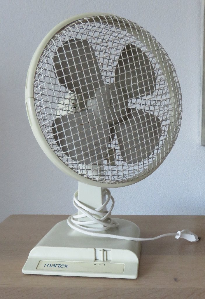 ventilator Martex hoog 38cm, Ophalen of Verzenden, Gebruikt, Statiefventilator