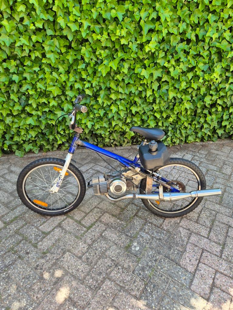 70cc airsal Kickstart puch fiets met dellorto carburateur, Ophalen, Zo goed als nieuw, Blok