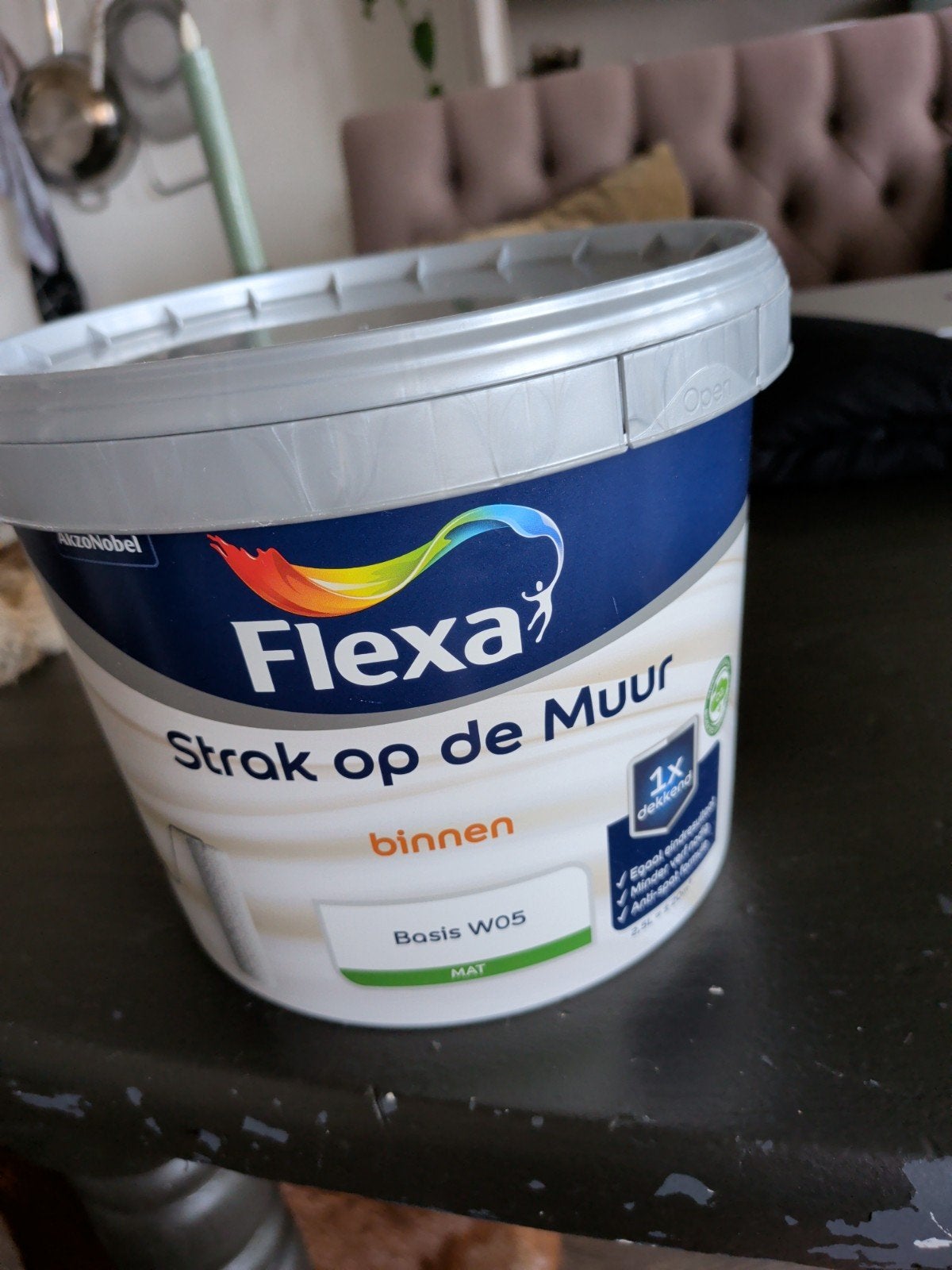 Flexa Strak op de Muur verf, ongeopend, Ophalen of Verzenden, Nieuw, Overige typen
