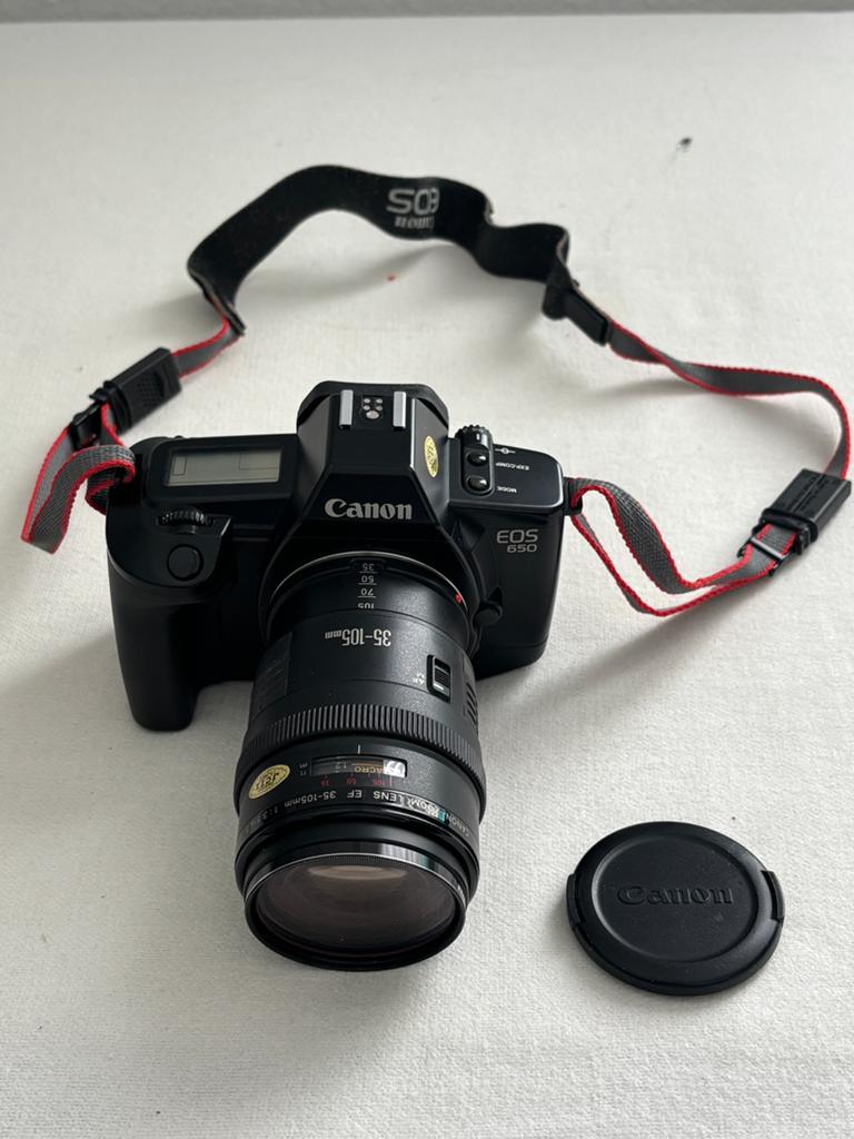 Analoog spiegel reflex Canon EOS 650, Audio, Tv en Foto, Fotocamera's Analoog, Ophalen of Verzenden, Gebruikt, Spiegelreflex, Canon