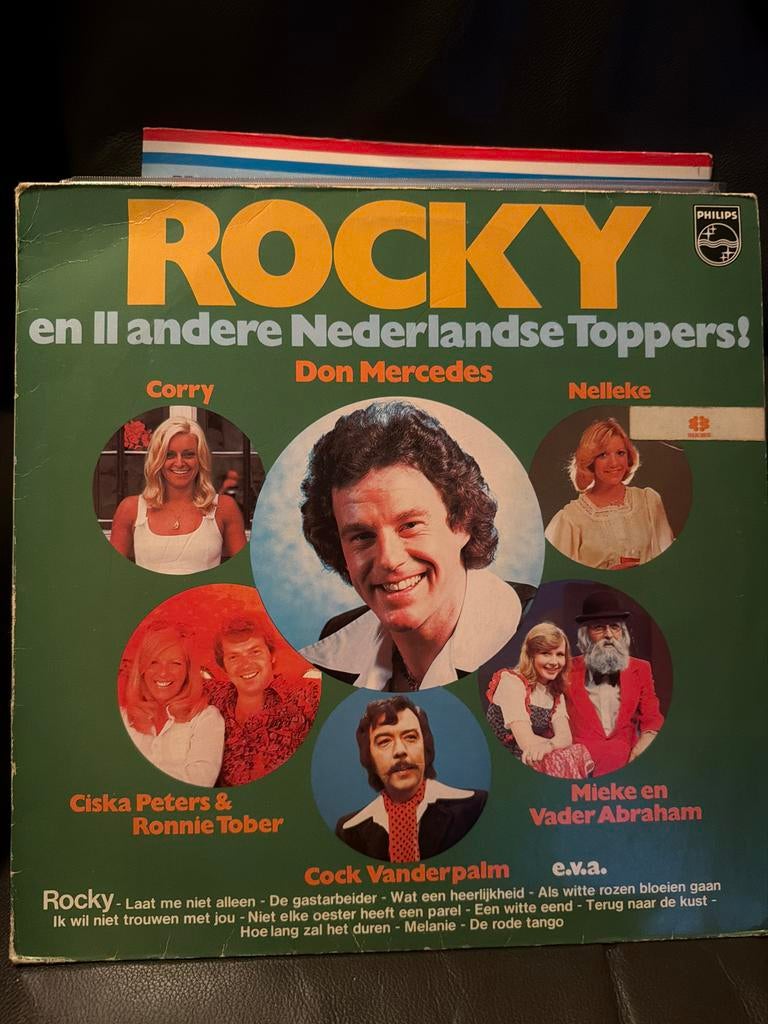 T7.  Rocky en 11 andere Nederlandse Toppers! LP, Cd's en Dvd's, Vinyl | Nederlandstalig, Ophalen of Verzenden, Gebruikt, 12 inch