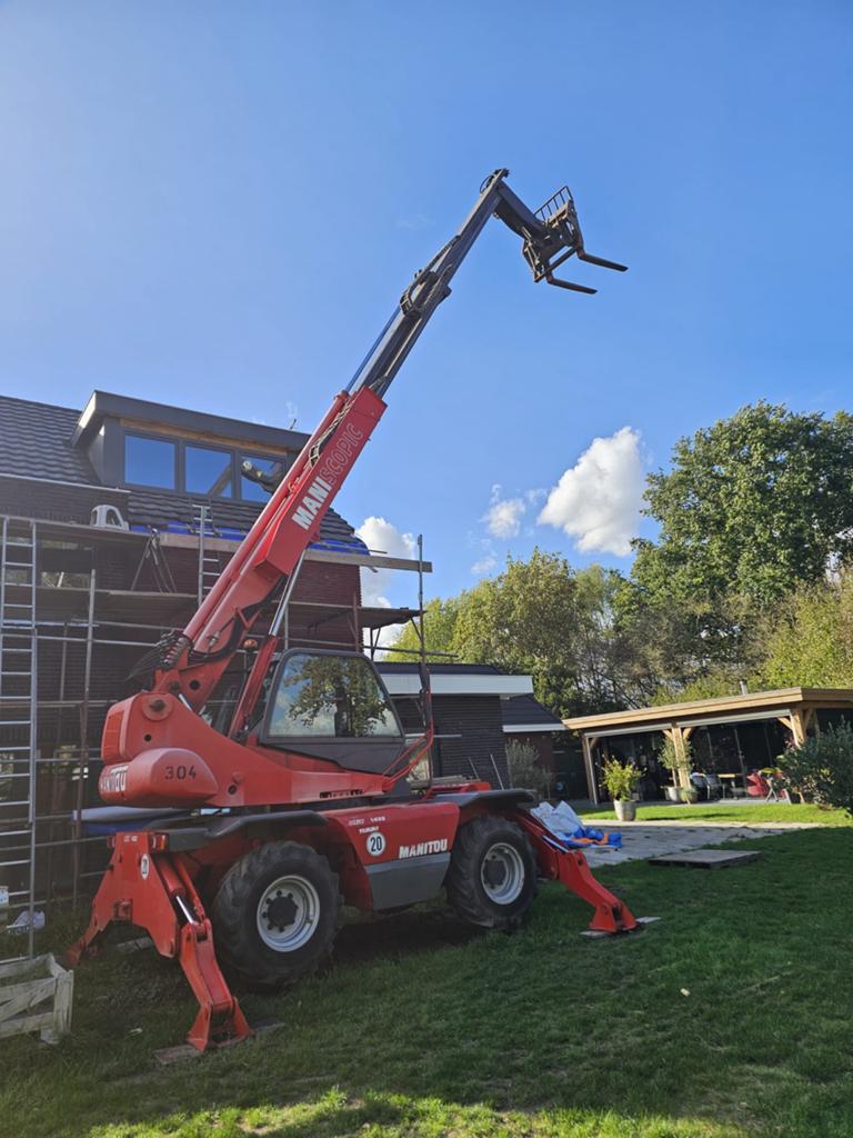 Manitou MRT 1432 Roto Verreiker - 2005, 5934 uur, Nl, Manitou, Verreiker, Ophalen of Verzenden
