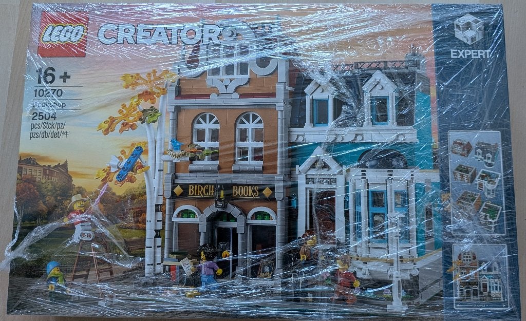 LEGO Creator Expert 10270 Boekhandel (Sealed), Ophalen, Inclusief doos, Lego, Nieuw