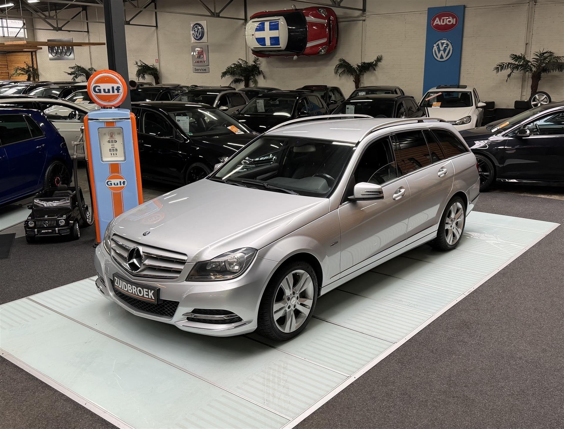 Mercedes-Benz C-Klasse 200 Avantgarde! Nette Auto! AUT! Crui, Automaat, 136 pk, Gebruikt, Diesel