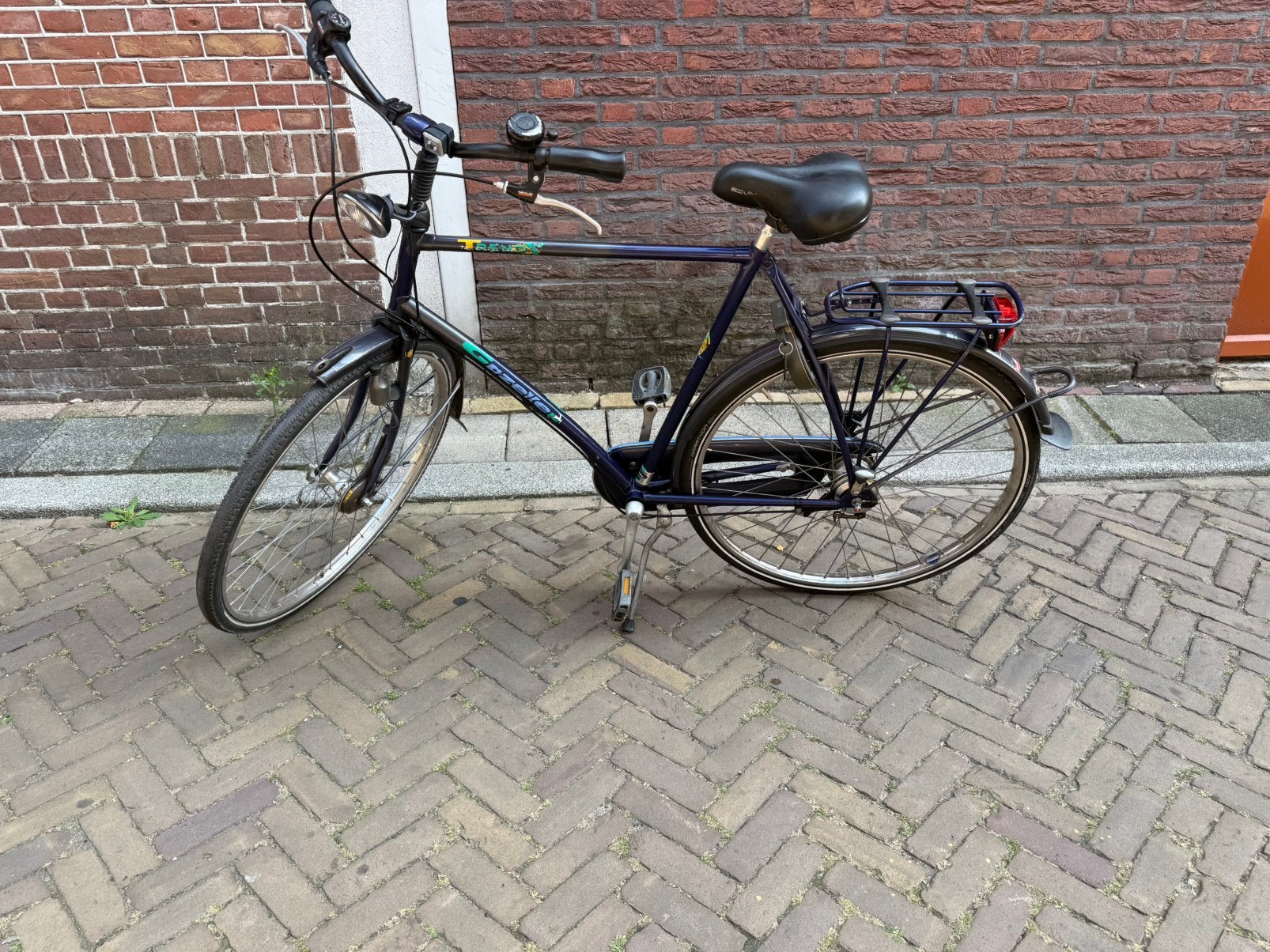 Bike gazelle single speed handbreaks works perfect like new, Ophalen, Zo goed als nieuw, Gazelle