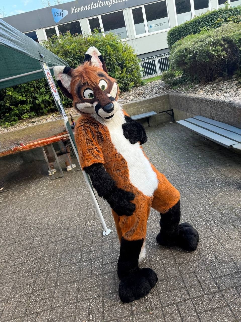 fox fursuit van mixedcandy, Ophalen, Zo goed als nieuw