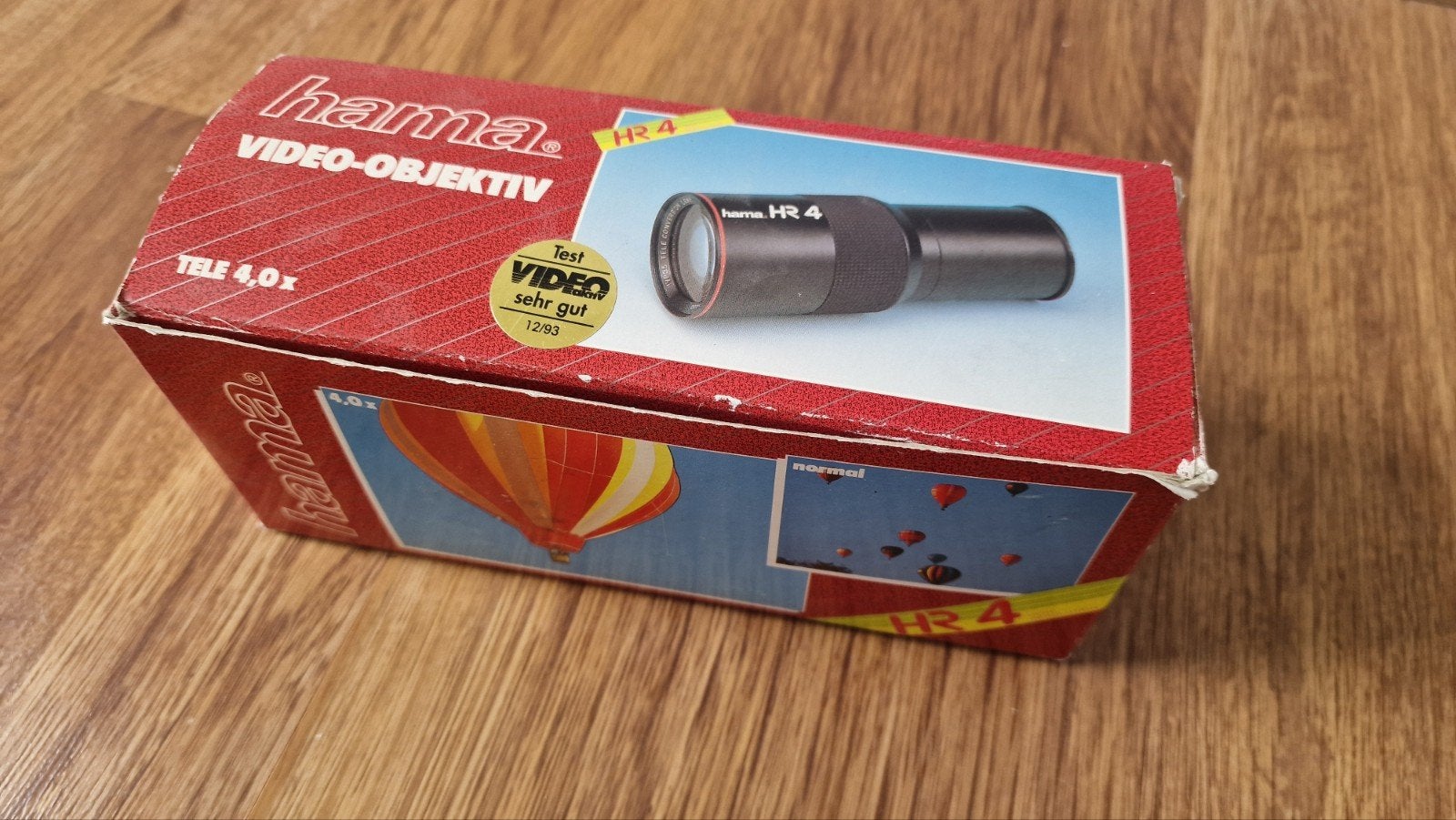 Hama HR 4.0x Video-Objektiv Telelens met accessoires, Audio, Tv en Foto, Fotografie | Lenzen en Objectieven, Zo goed als nieuw