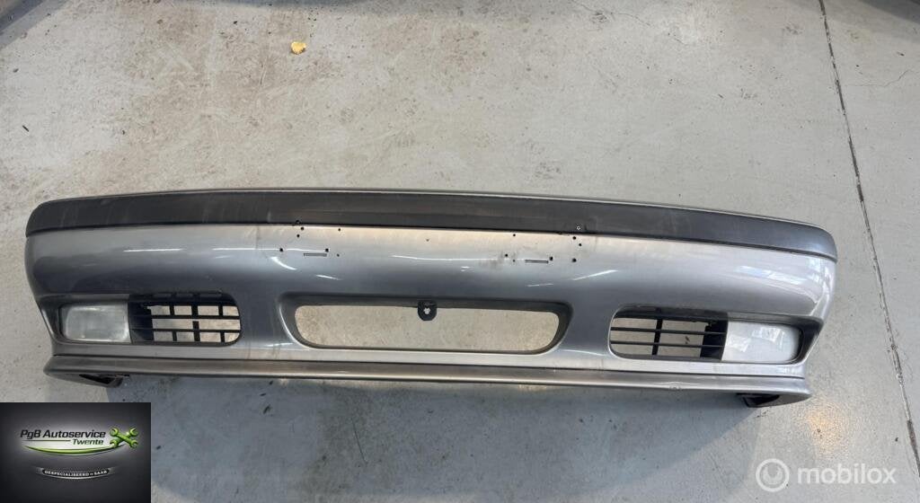 Saab 9-3 SE 1998-2003 voorbumper steelgrey 279, Gebruikt, Voor, Ophalen of Verzenden, Saab