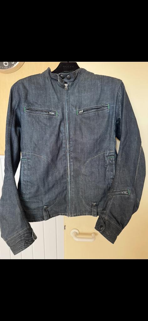 Te koop originele g star spijker jas, G-Star Raw, Blauw, Maat 56/58 (XL), Ophalen of Verzenden