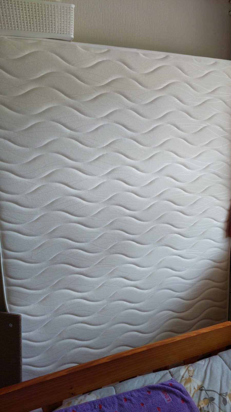 Nieuw matras 150x200x20 cm met matrashoes, Ophalen, Overige maten, Matras, 200 cm