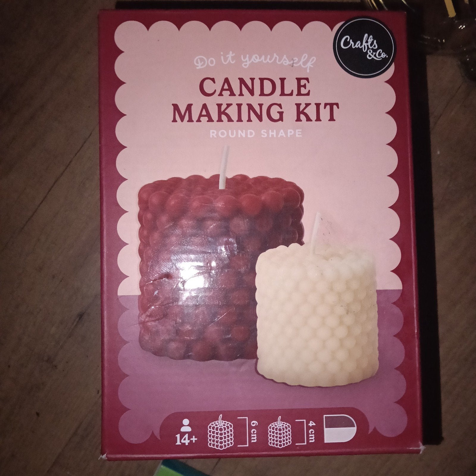 DIY Kaarsen Maakset - Ronde Vorm, Nieuw, Meerkleurig, Ophalen of Verzenden, Overige materialen