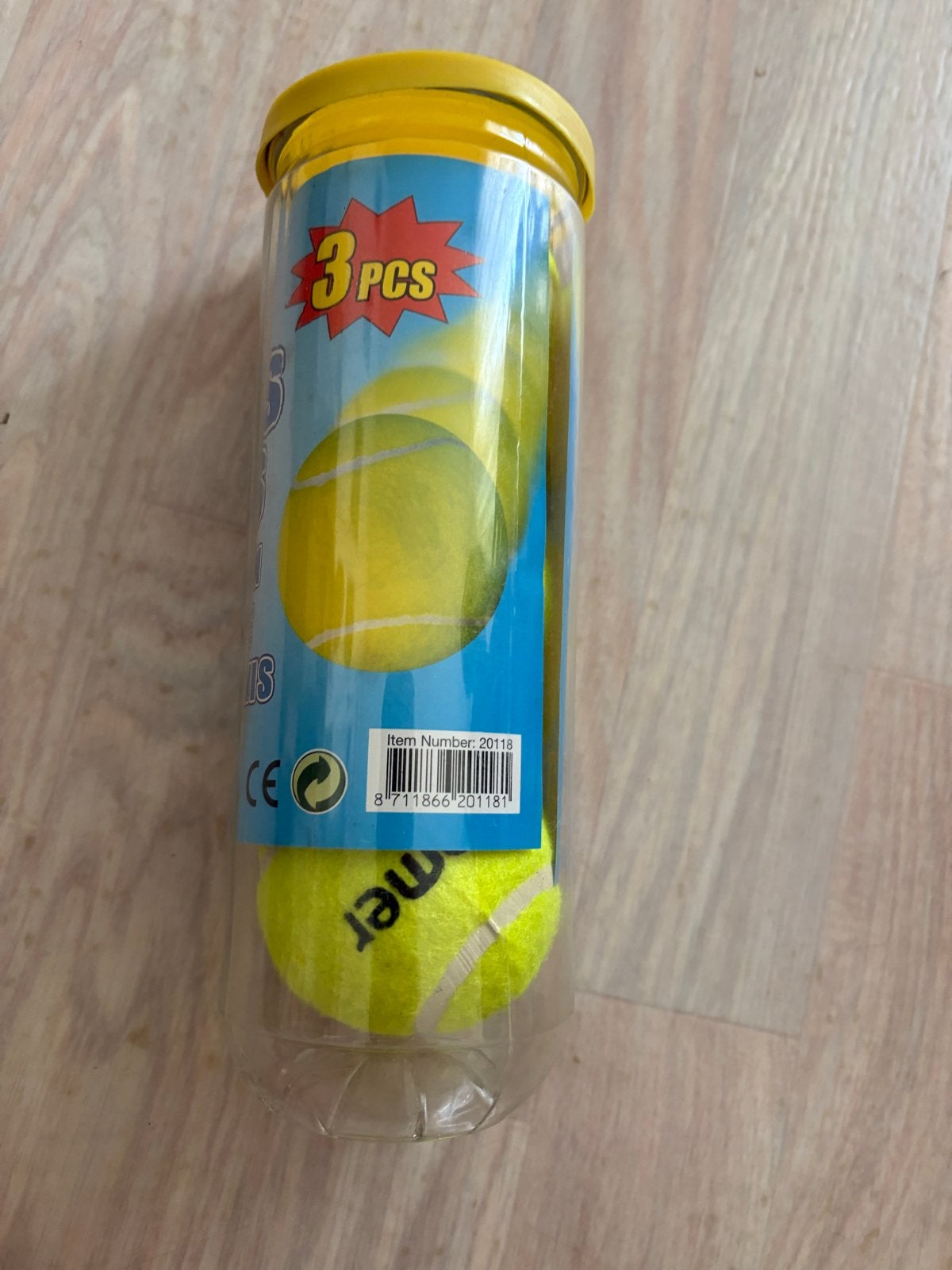 Tennisballen in koker - Sportief plezier voor iedereen, Ophalen of Verzenden, Nieuw, Ballen, Overige merken