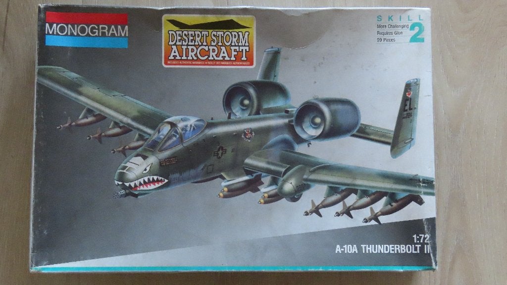 A-10 Thunderbolt II Desert Storm Monogram 1/72, Overige merken, 1:72 tot 1:144, Nieuw, Ophalen of Verzenden