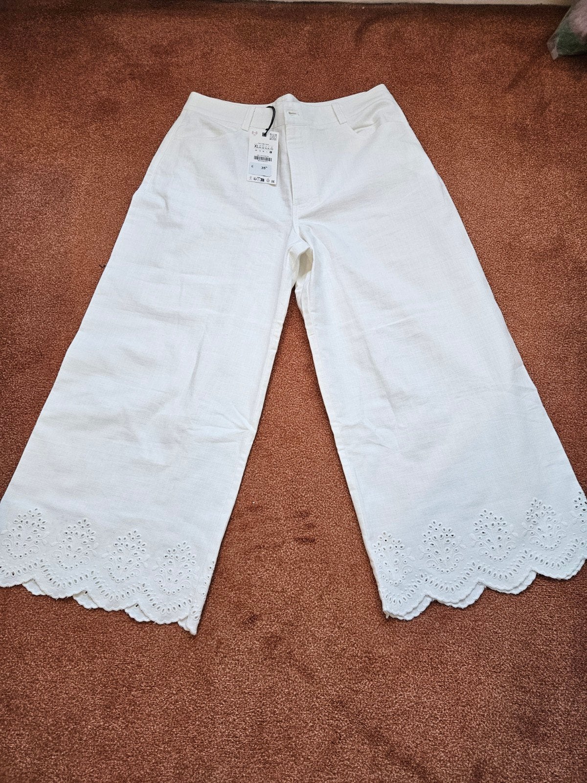 Nieuwe ZARA DAMES MODE BROEK, Kleding | Dames, Zwart, Maat 46/48 (XL) of groter, Nieuw, Ophalen of Verzenden