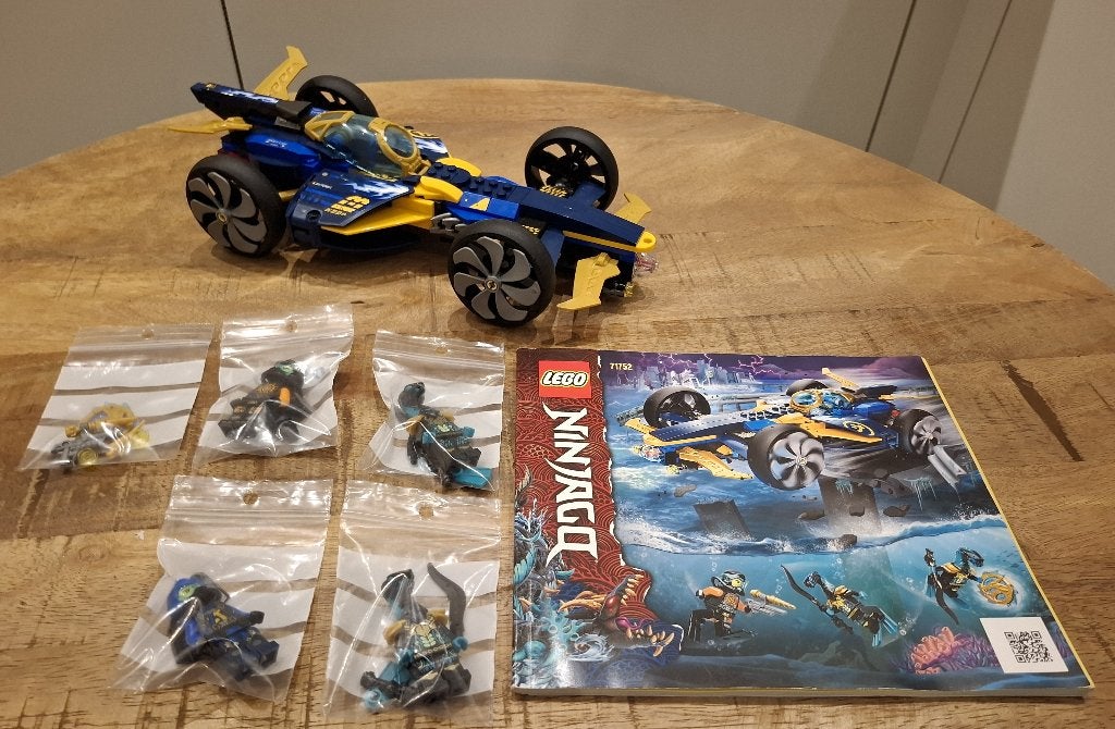 Lego Ninjago 71752 Ninja Sub Speeder, Lego, Ophalen of Verzenden, Zo goed als nieuw, Inclusief instructies