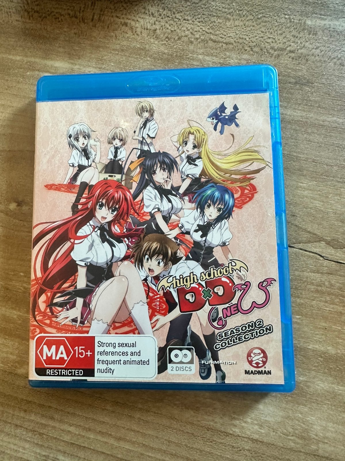 High School DxD New Anime Bluray Compleet!, Ophalen of Verzenden, Zo goed als nieuw
