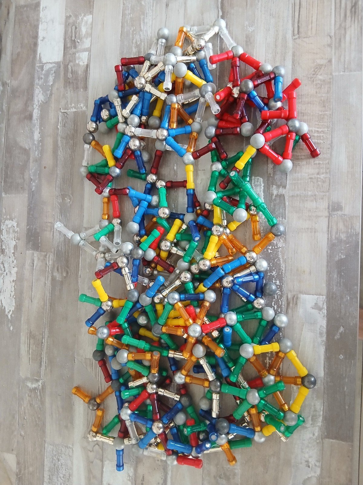 Grote set magnetisch constructiespeelgoed, Ophalen of Verzenden, Gebruikt, Overige merken