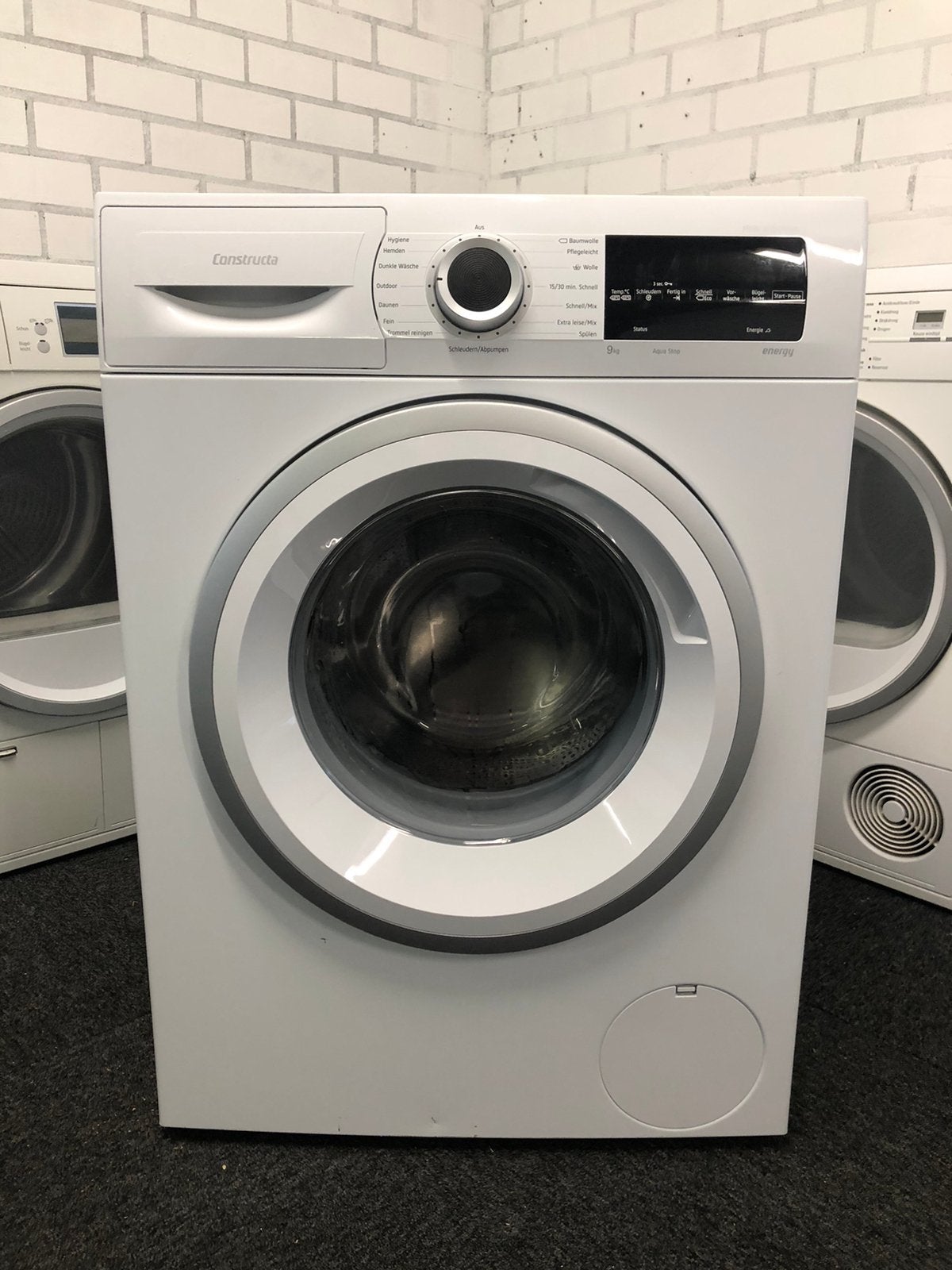 €279 A+++ 9kg wasmachine Bosch construkta MET GARANTIE, Ophalen, Minder dan 85 cm, 8 tot 10 kg, Kort programma