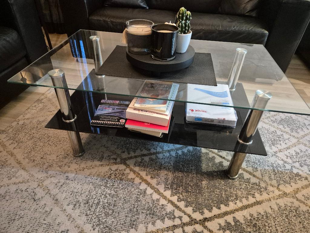 Salon Tafel, Ophalen, Gebruikt, 50 tot 100 cm, 50 tot 100 cm