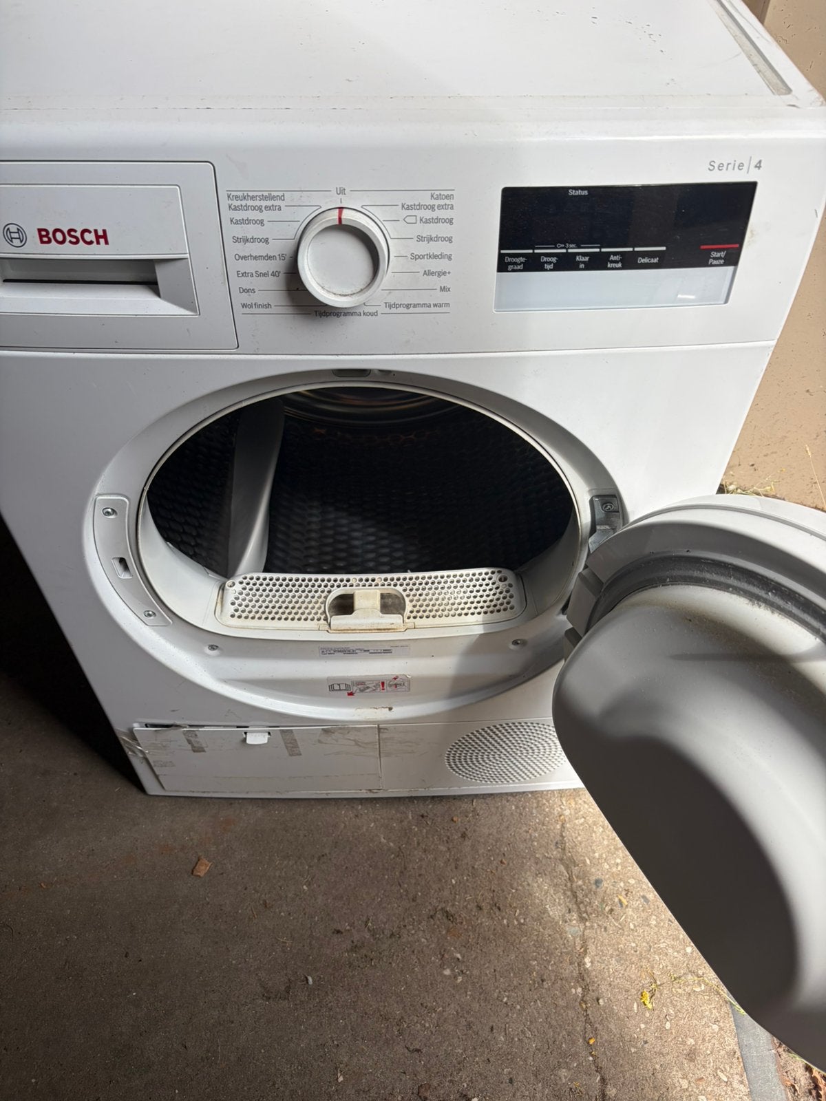 Bosch serie 4 wasdroger droger droogtrommel, Witgoed en Apparatuur, Wasdrogers, Ophalen, Gebruikt, Condens, Minder dan 85 cm