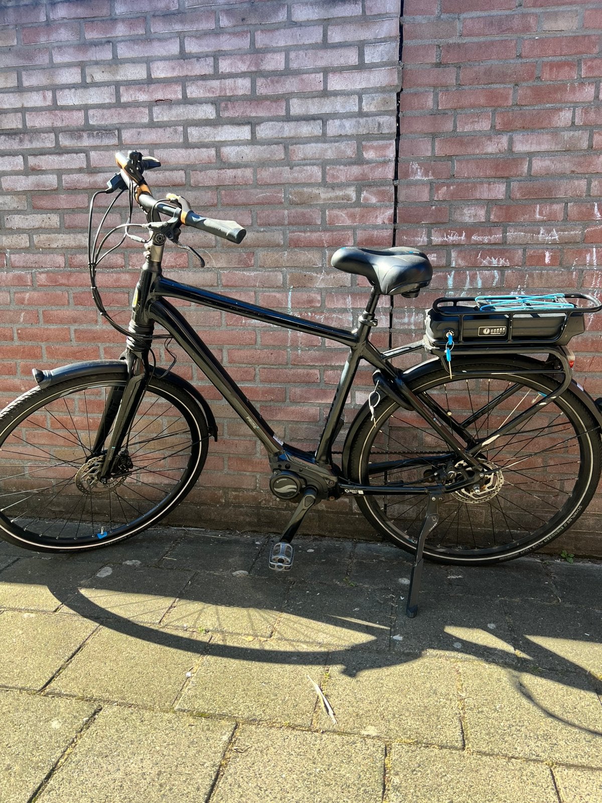 Giant prime e+1 Yamaha middenmotor Panasonic 500 accu, 51 tot 55 cm, Ophalen, Zo goed als nieuw, Overige merken