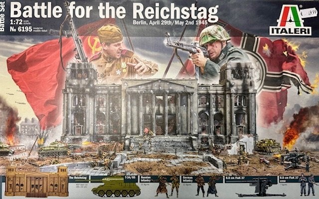 Coelianmodels, Italeri, 6195, Berlijn 1945, 1/72, € 89,99, Italeri, Nieuw, Ophalen of Verzenden, Tank