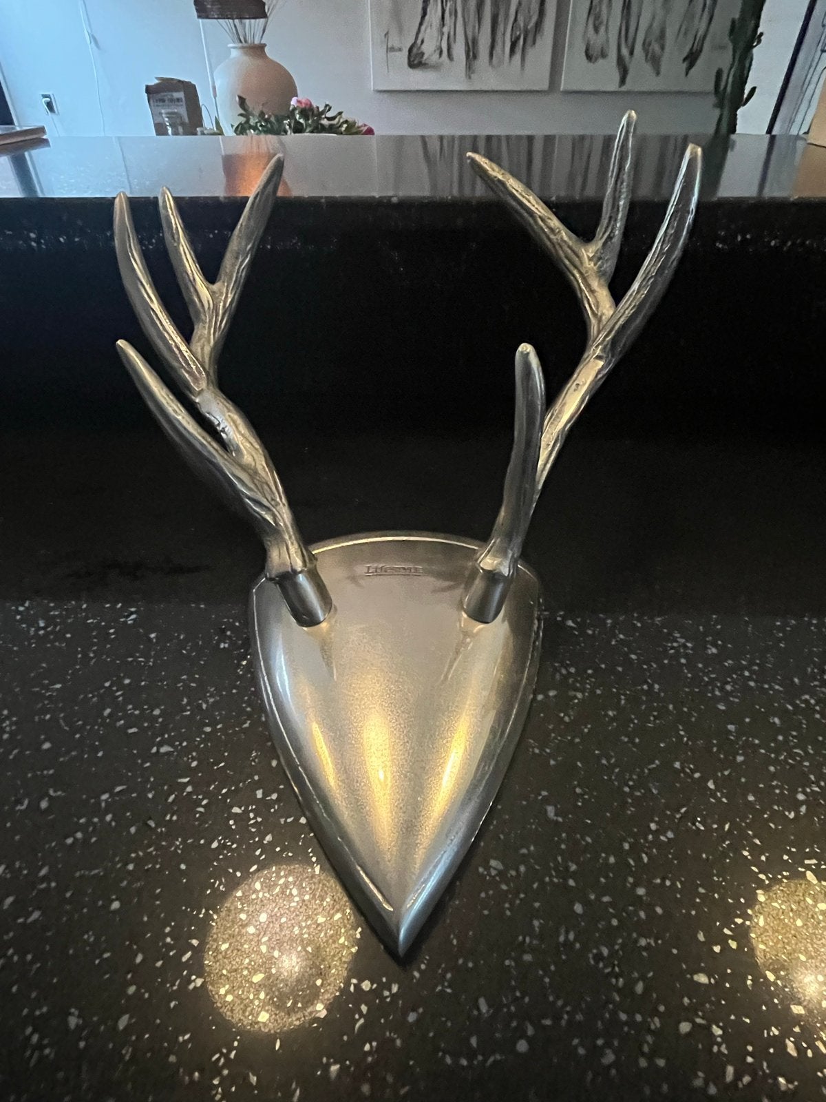 Lifestyle Home Collection - Decoratieve Hertenkop, Ophalen of Verzenden, Zo goed als nieuw, Zilver, Metaal