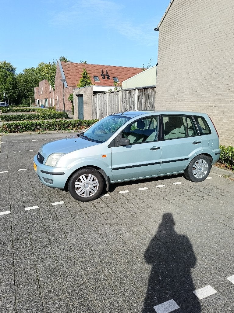 Ford Fusion 1.6 16V 2003 Groen, Auto's, Voorwielaandrijving, 1596 cc, 15 km/l, 100 pk